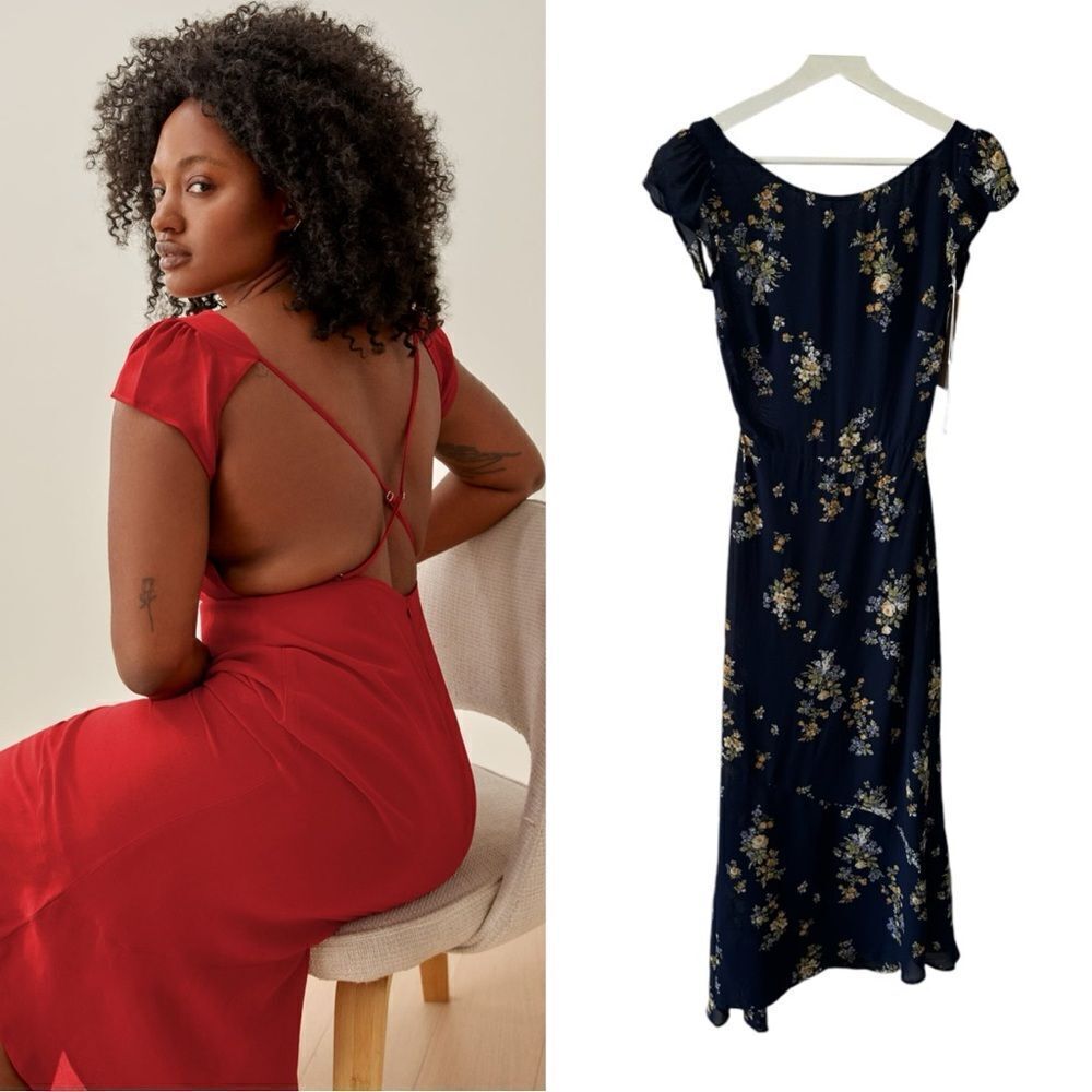 Reformation Underwood Dress in Vittoria